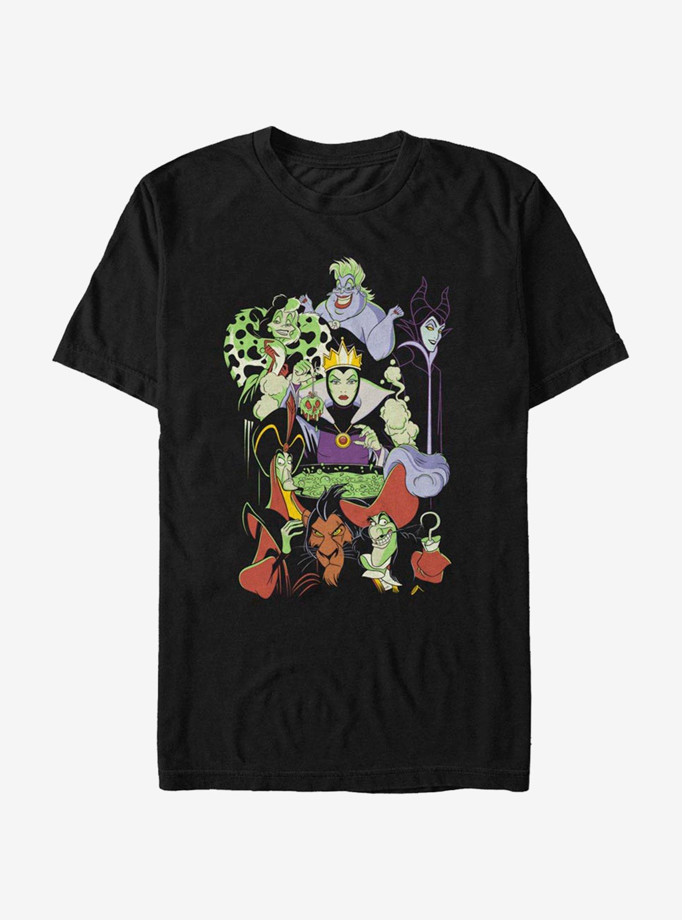 Disney Villains Worst Dinner Party Ever T-Shirt, , hi-res