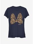 Disney Mickey Mouse Minnie Animal Print Bow Girls T-Shirt, , hi-res