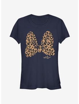 Disney Mickey Mouse Minnie Animal Print Bow Girls T-Shirt, , hi-res