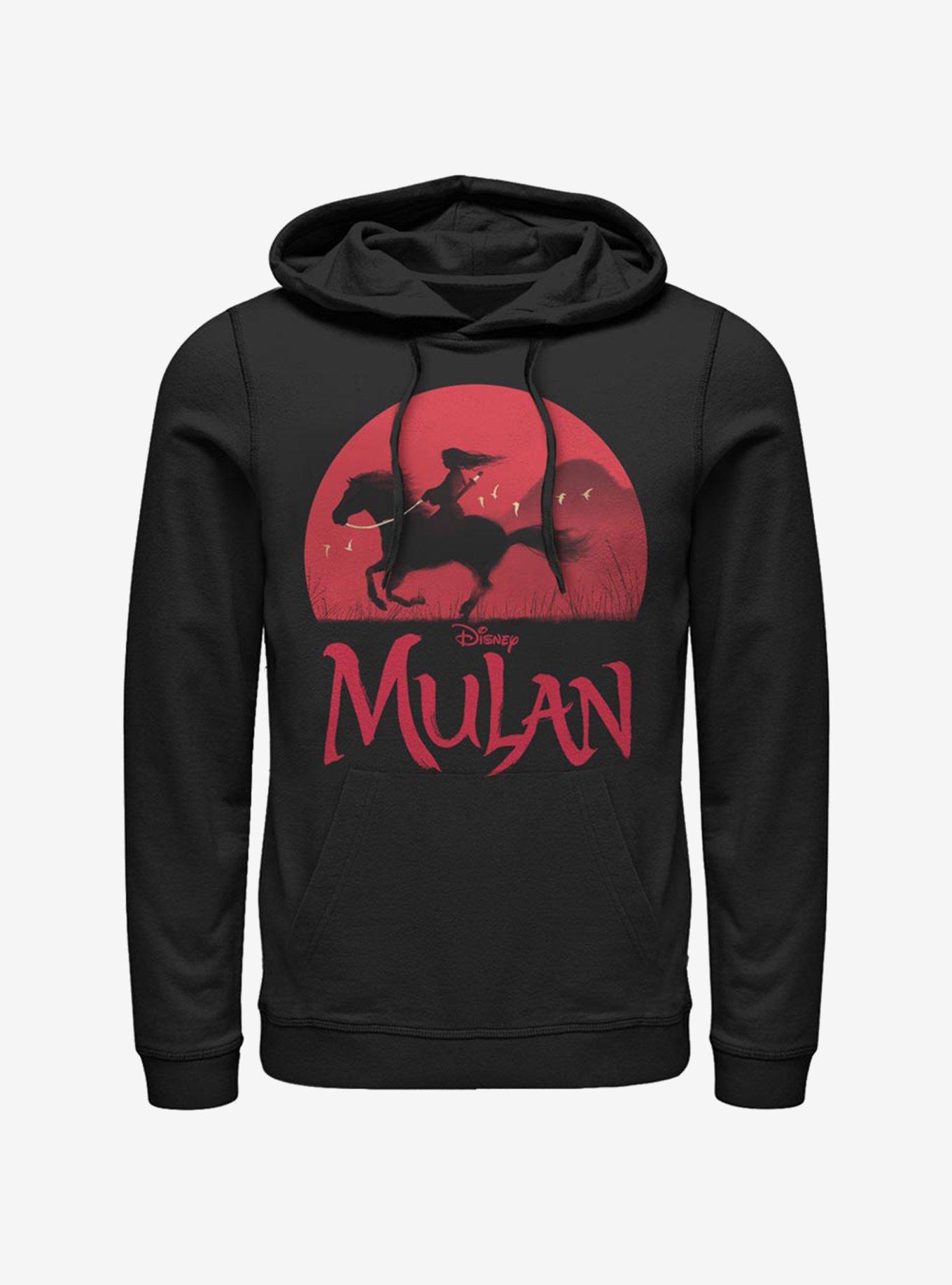 Disney Mulan Mulan Sunset Hoodie, BLACK, hi-res