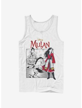 Disney Mulan Mulan Comic Panels Tank, , hi-res