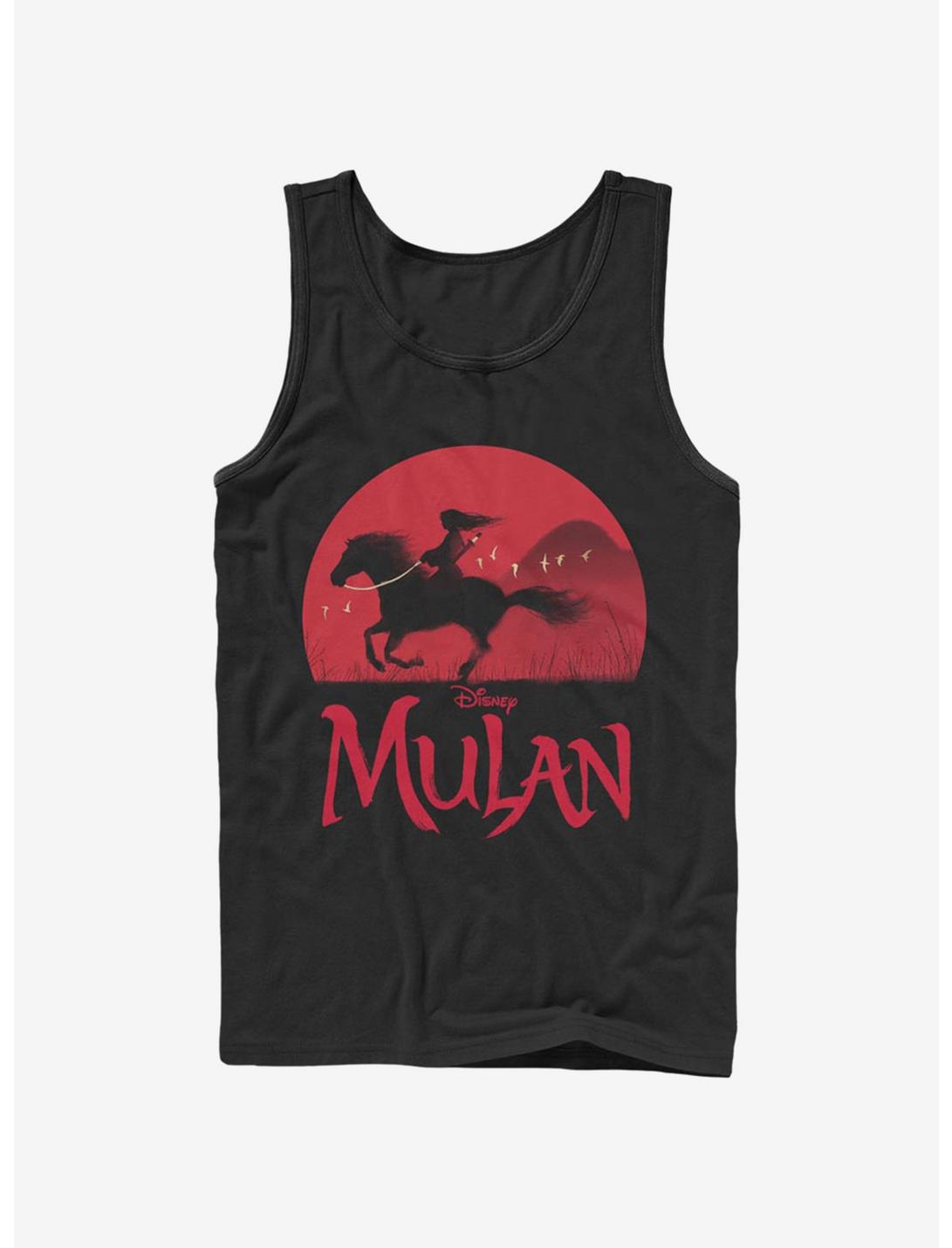 Disney Mulan Mulan Sunset Tank, BLACK, hi-res