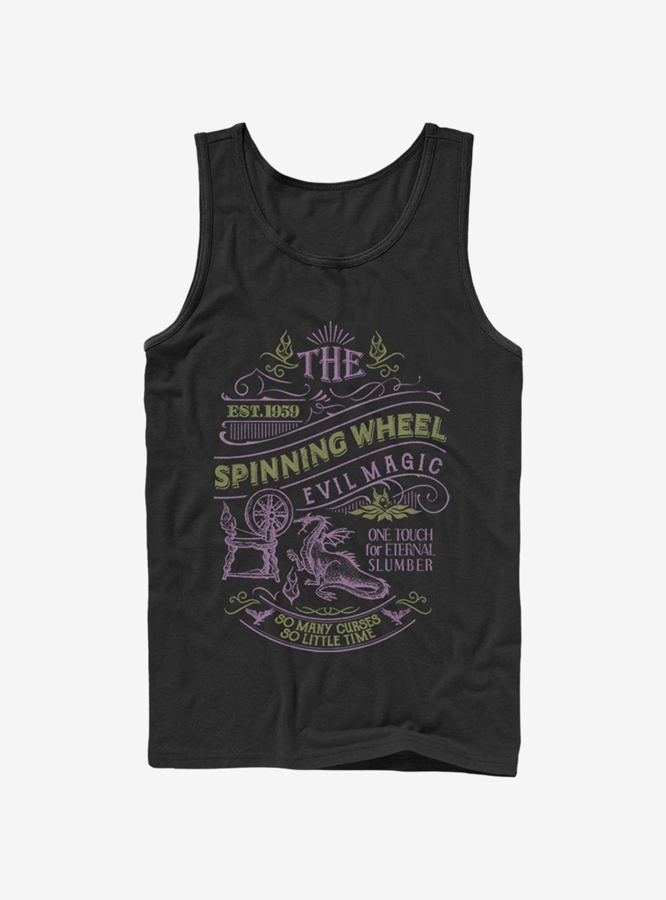 Disney Villains Spinning Wheel Tank, BLACK, hi-res