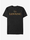 Disney The Lion King Lion King Live Action Logo T-Shirt, BLACK, hi-res