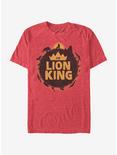 Disney The Lion King Lion King Sun T-Shirt, RED HTR, hi-res