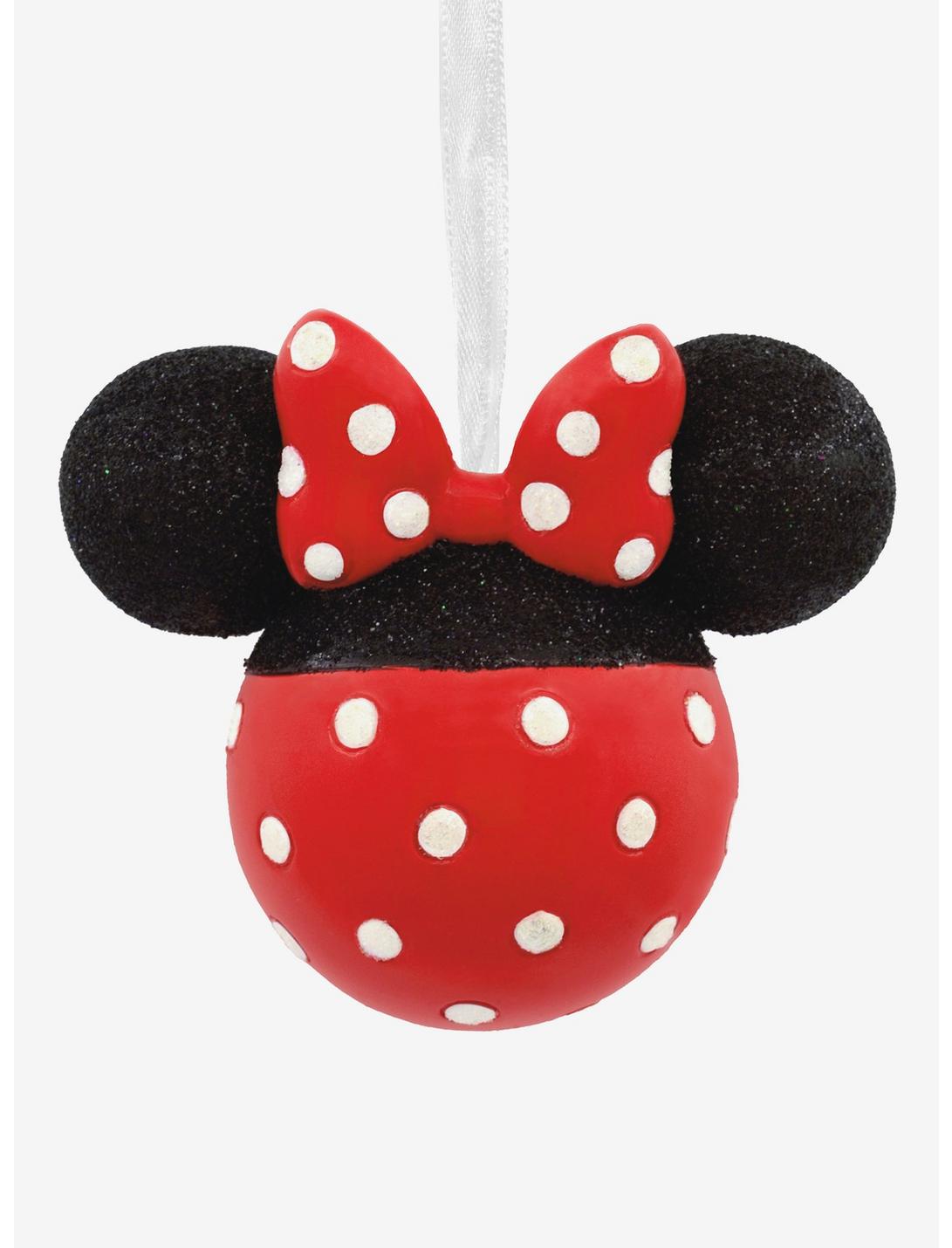 Disney Minnie Mouse Glitter Ornament, , hi-res