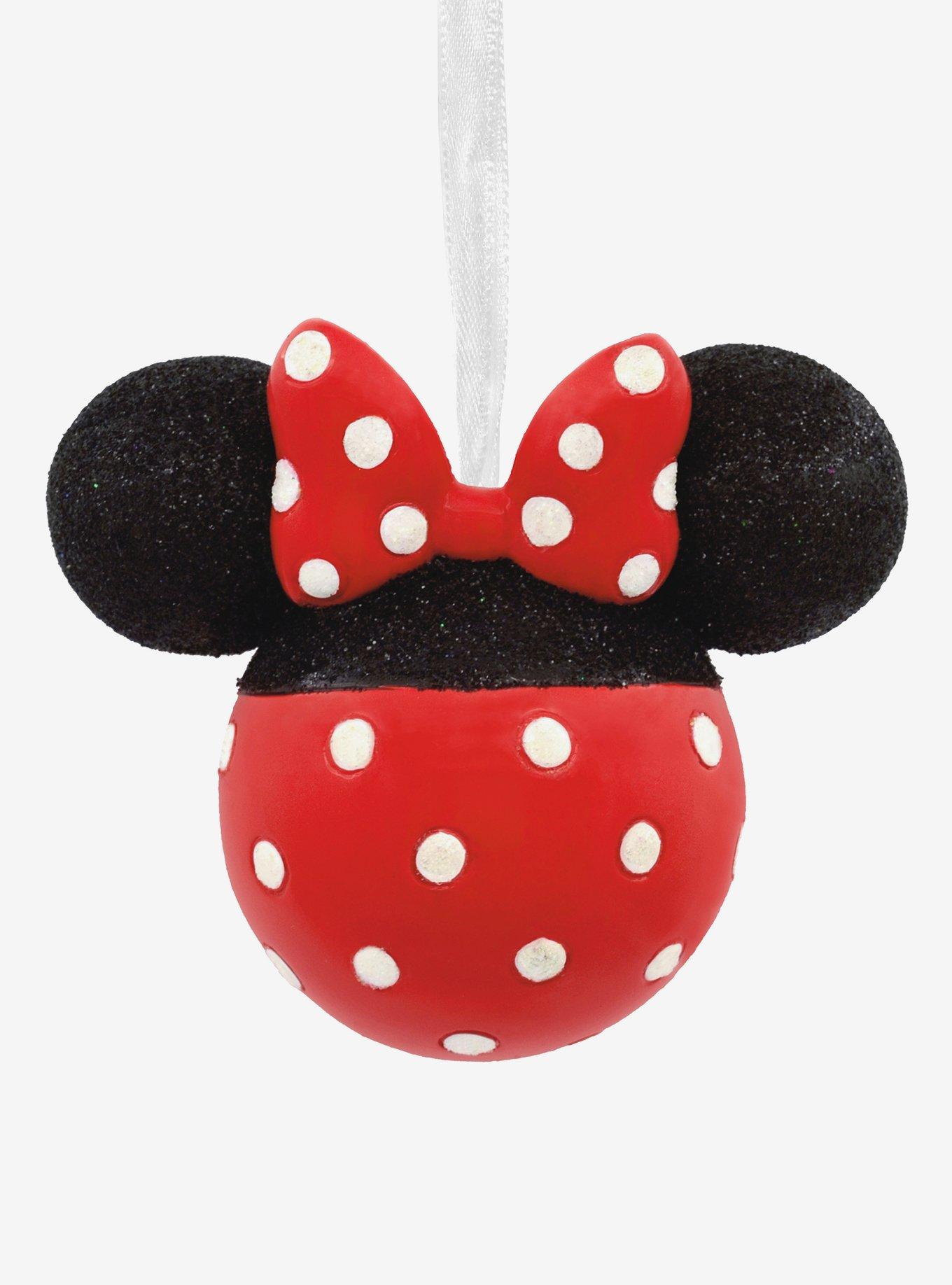 Disney Minnie Mouse Glitter Ornament, , hi-res