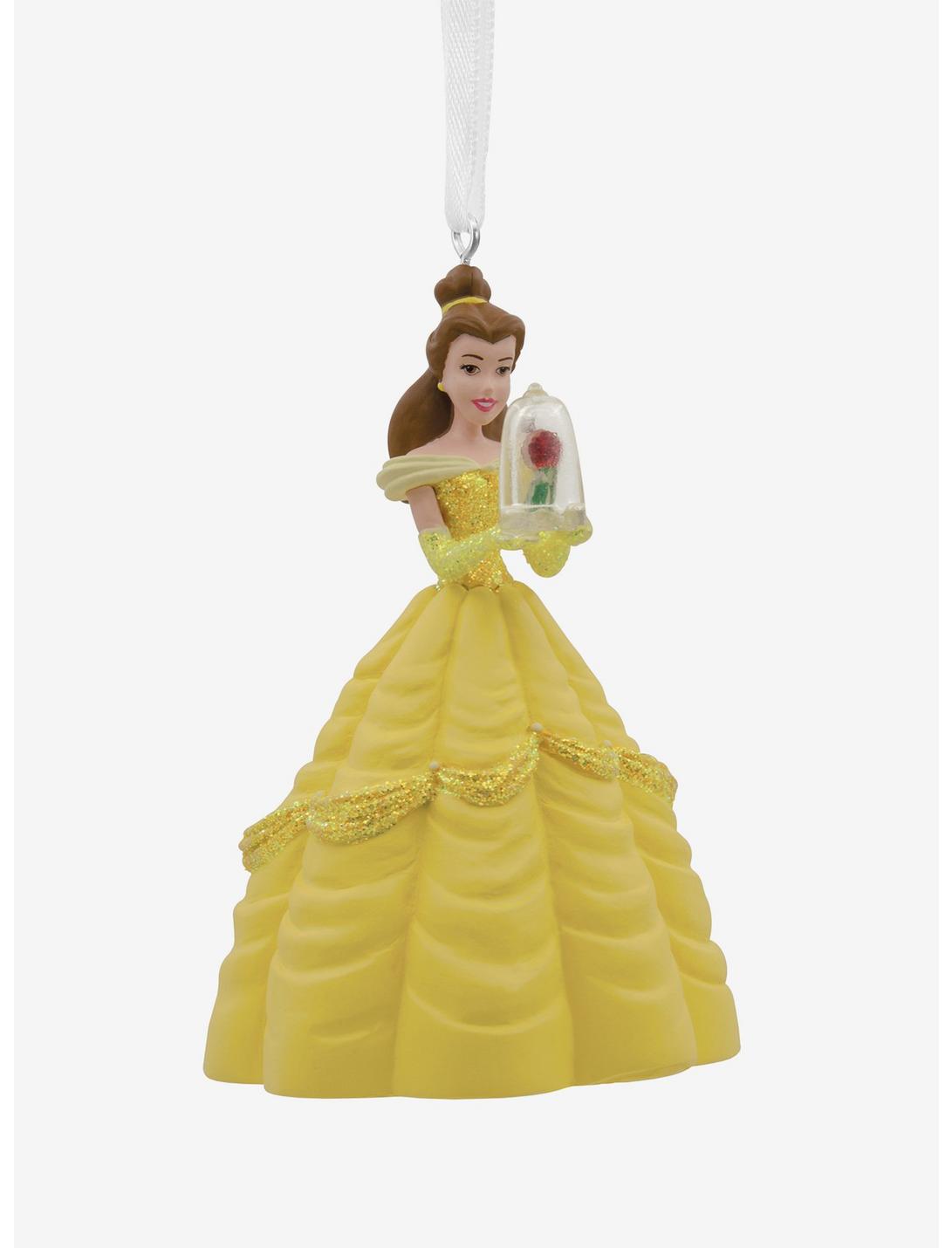 Disney Beauty And The Beast Belle Rose Ornament, , hi-res