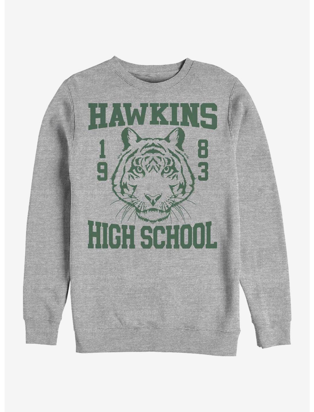 Stranger Things Hawkins High Tiger 1983 Sweatshirt, ATH HTR, hi-res