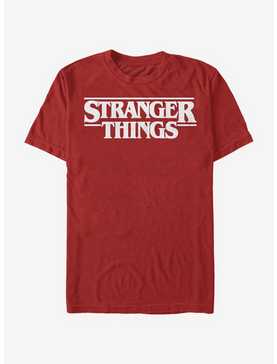 Stranger Things Classic Logo T-Shirt, , hi-res