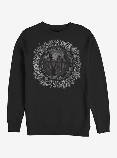 Stranger Things Into The Upside Down Sweatshirt - BLACK | BoxLunch