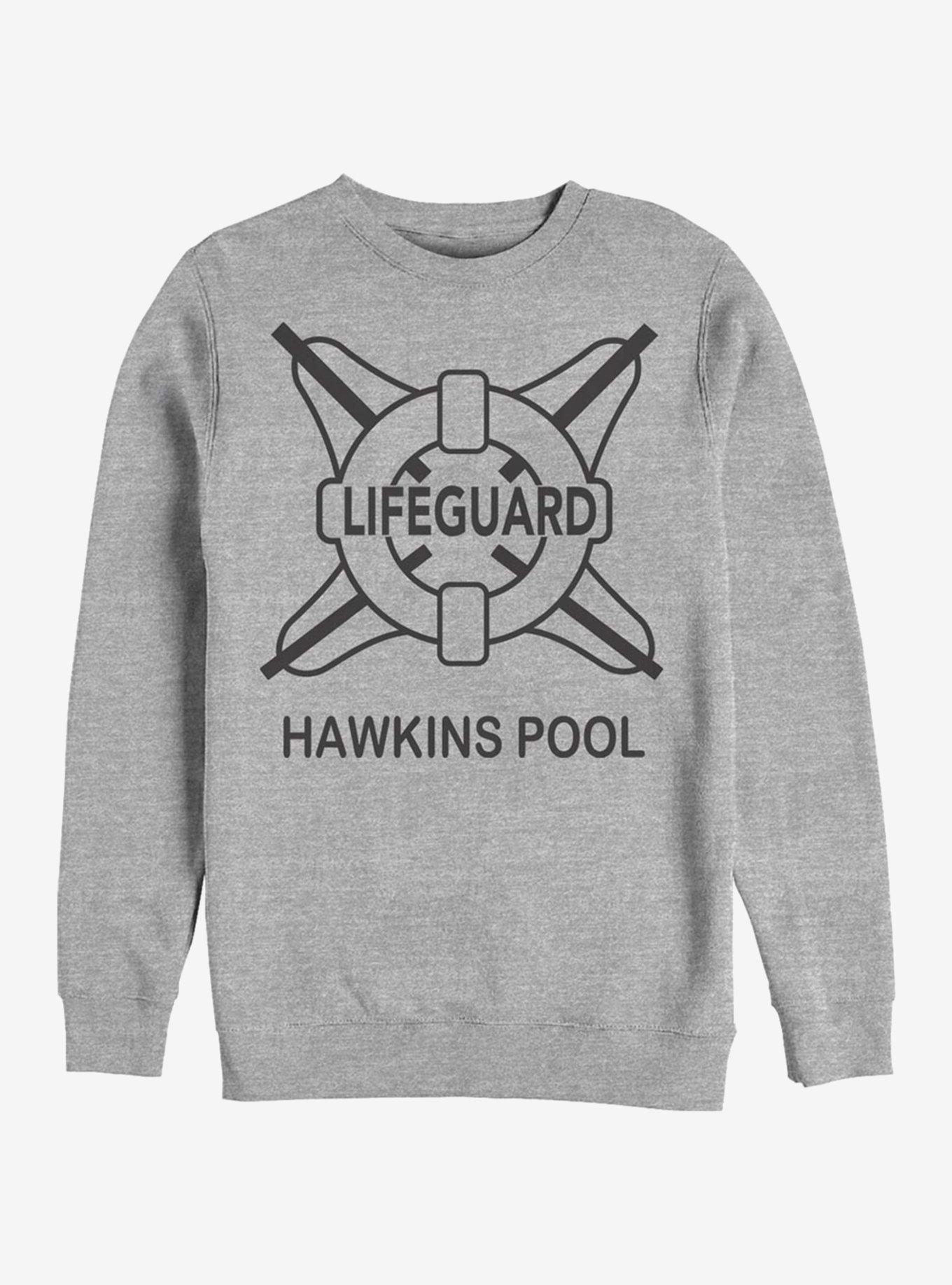 Stranger Things Hawkins Pool Lifeguard Sweatshirt, , hi-res
