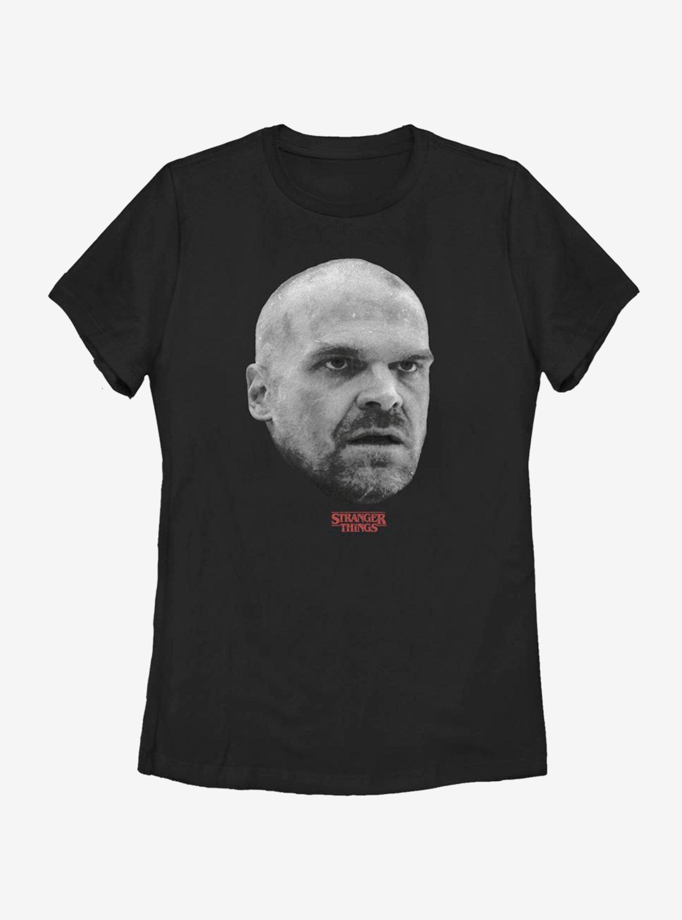 Stranger Things Hopper Head Womens T-Shirt, , hi-res