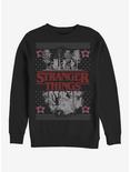 Stranger Things Upside Down Ugly Sweater Sweatshirt, BLACK, hi-res