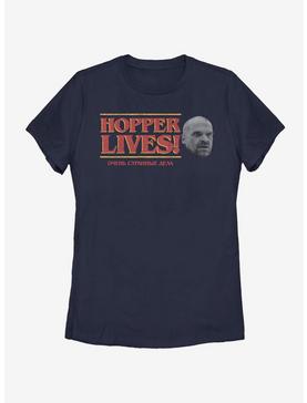 Stranger Things Hopper Lives Womens T-Shirt, , hi-res
