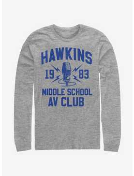 Stranger Things Hawkins AV Club Long-Sleeve T-Shirt, , hi-res