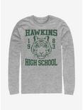 Stranger Things Hawkins High Tiger 1983 Long-Sleeve T-Shirt, ATH HTR, hi-res