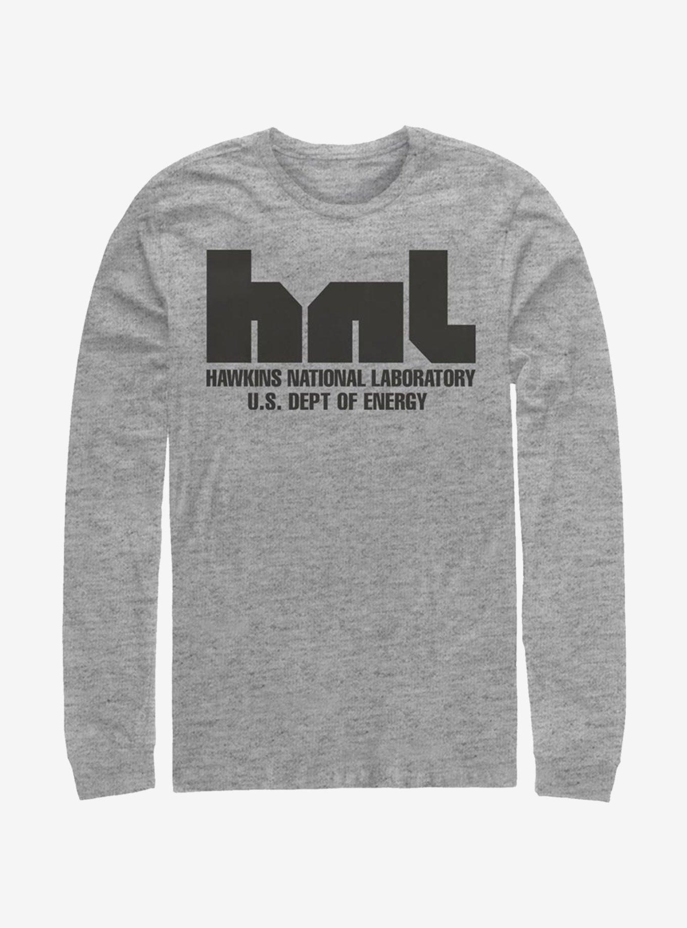 Stranger Things Hawkins National Laboratory Long-Sleeve T-Shirt, , hi-res