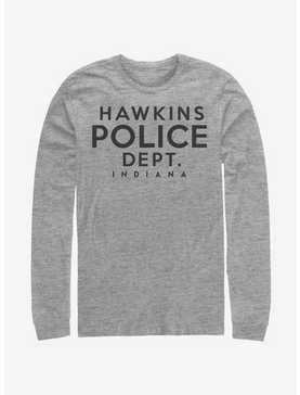 Stranger Things Hawkins Police Department Long-Sleeve T-Shirt, , hi-res