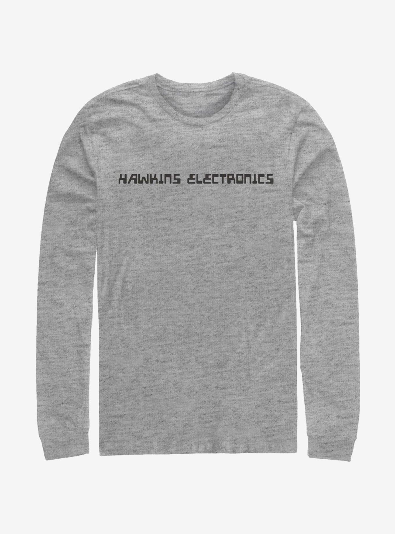 Stranger Things Hawkins Electronics Long-Sleeve T-Shirt, , hi-res