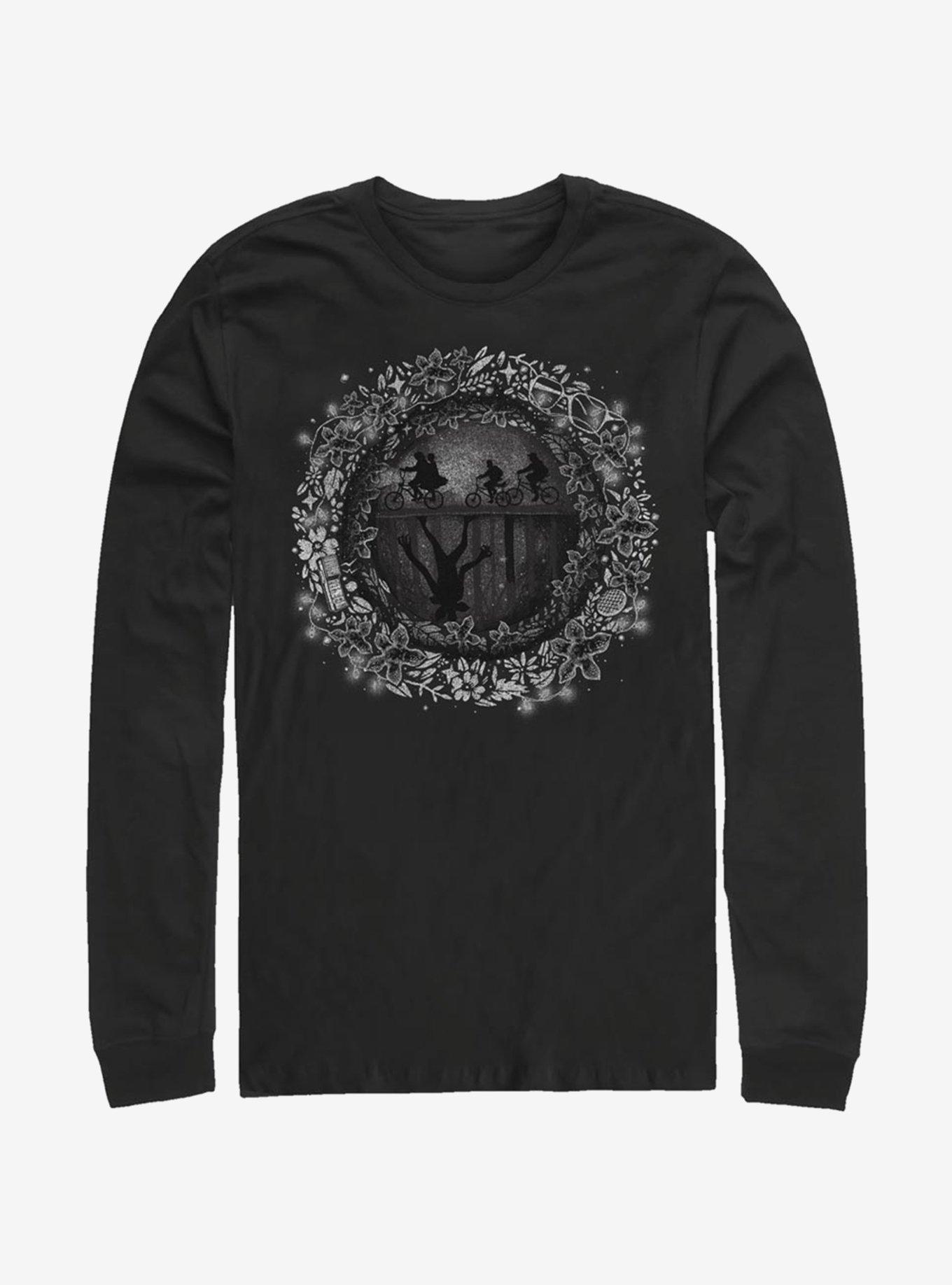 Stranger Things Into The Upside Down Long-Sleeve T-Shirt, , hi-res
