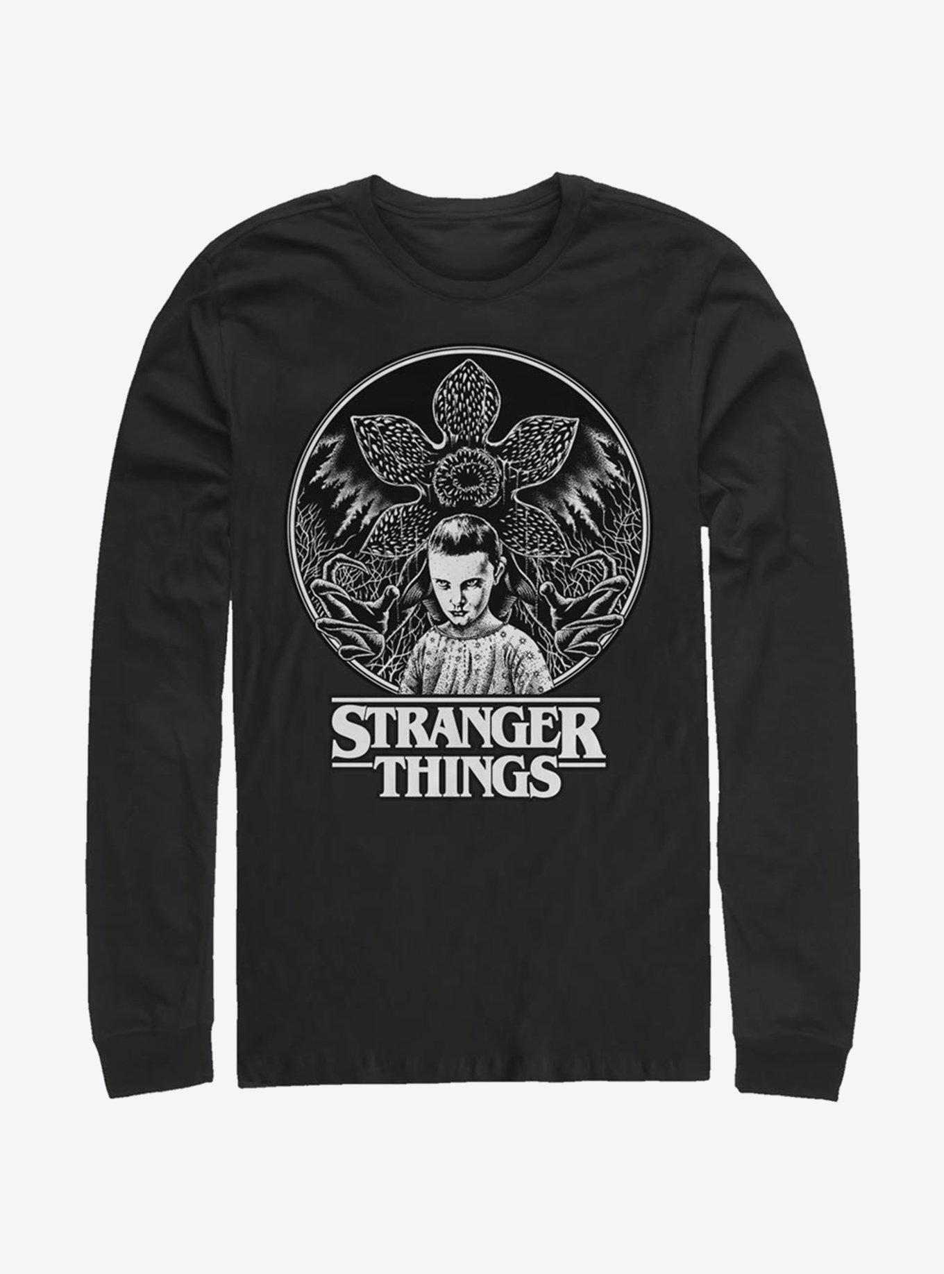 Stranger Things Stippling Eleven Long-Sleeve T-Shirt, , hi-res