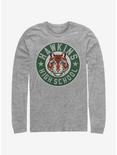 Stranger Things Hawkins High Tiger Emblem Long-Sleeve T-Shirt, ATH HTR, hi-res