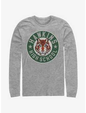 Stranger Things Hawkins High Tiger Emblem Long-Sleeve T-Shirt, , hi-res