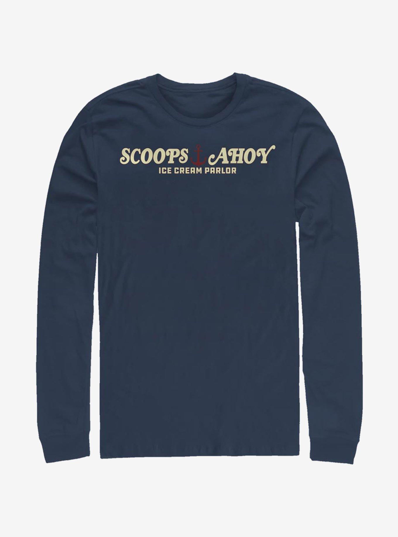 Stranger Things Scoops Ahoy Long-Sleeve T-Shirt, , hi-res