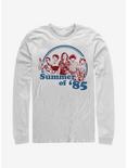 Stranger Things Summer of 85 Long-Sleeve T-Shirt, WHITE, hi-res