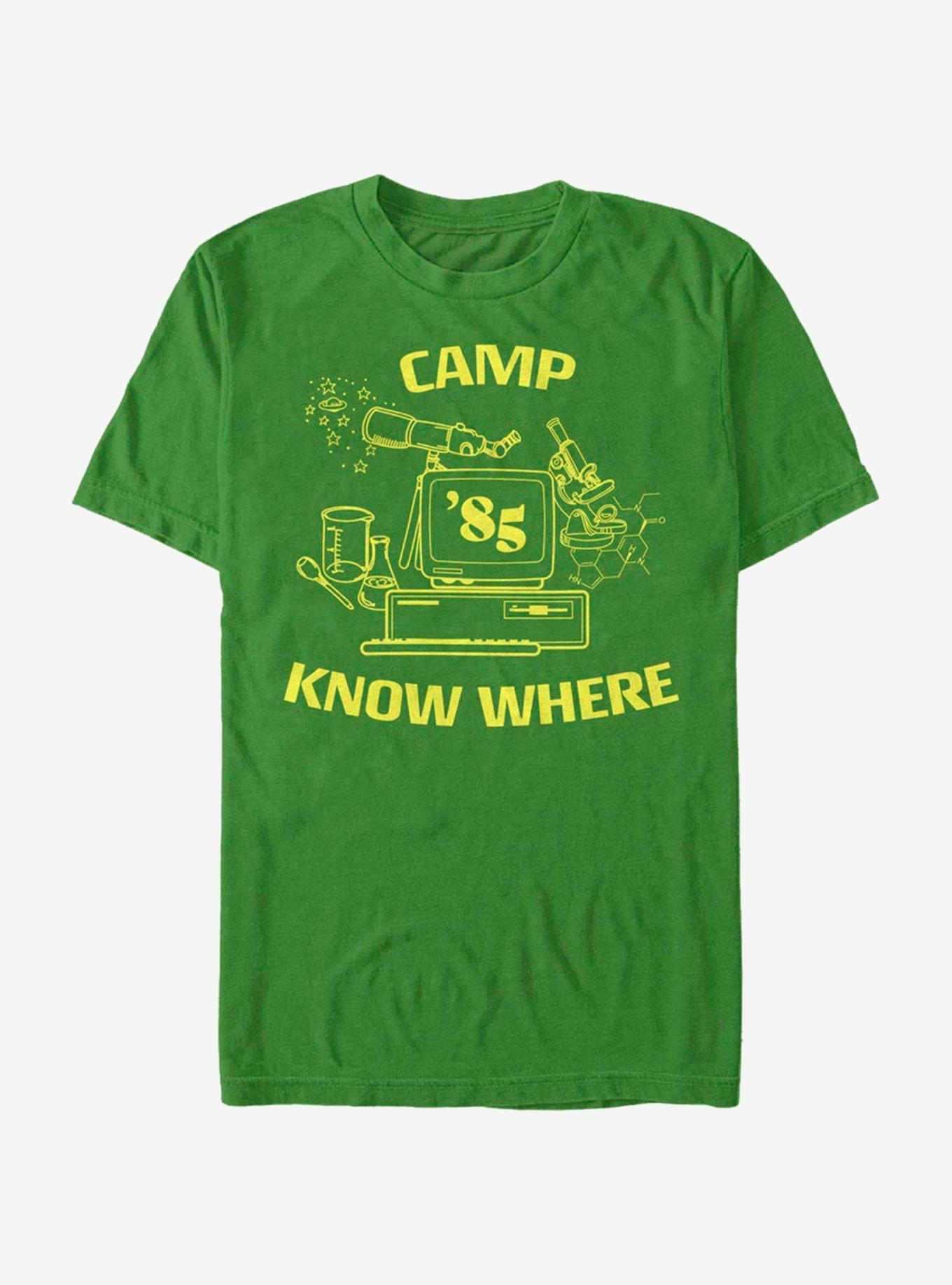 Stranger Things Camp Know Where T-Shirt, , hi-res