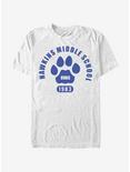Stranger Things Hawkins Cubs Paw Emblem T-Shirt, WHITE, hi-res
