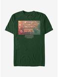 Stranger Things Christmas Lights T-Shirt, FOREST GRN, hi-res