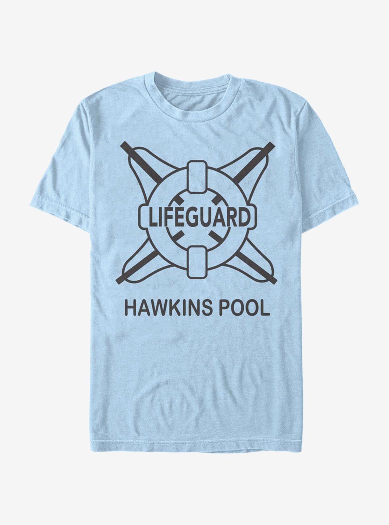 Stranger Things Hawkins Pool Lifeguard T-Shirt, , hi-res