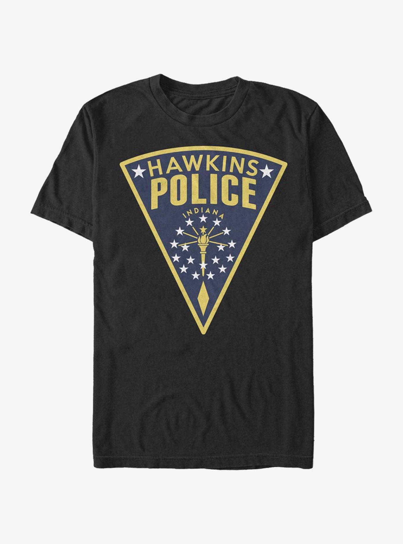 Stranger Things Hawkins Police Seal T-Shirt, , hi-res