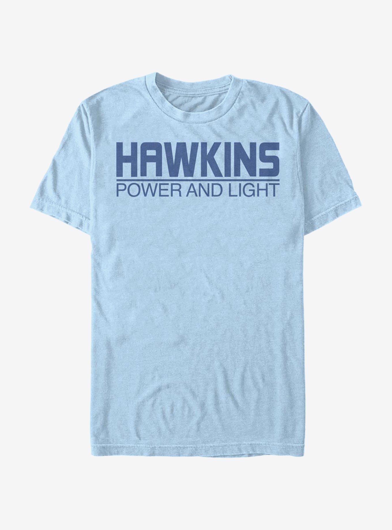 Stranger Things Hawkins Power And Light T-Shirt, , hi-res
