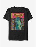 Stranger Things Comic Cover T-Shirt, BLACK, hi-res