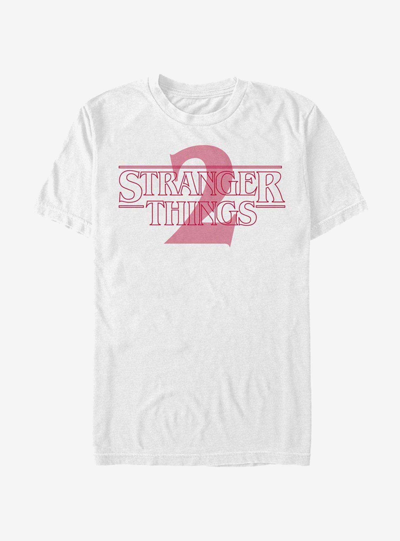 Stranger Things Two Opacity Logo T-Shirt, , hi-res