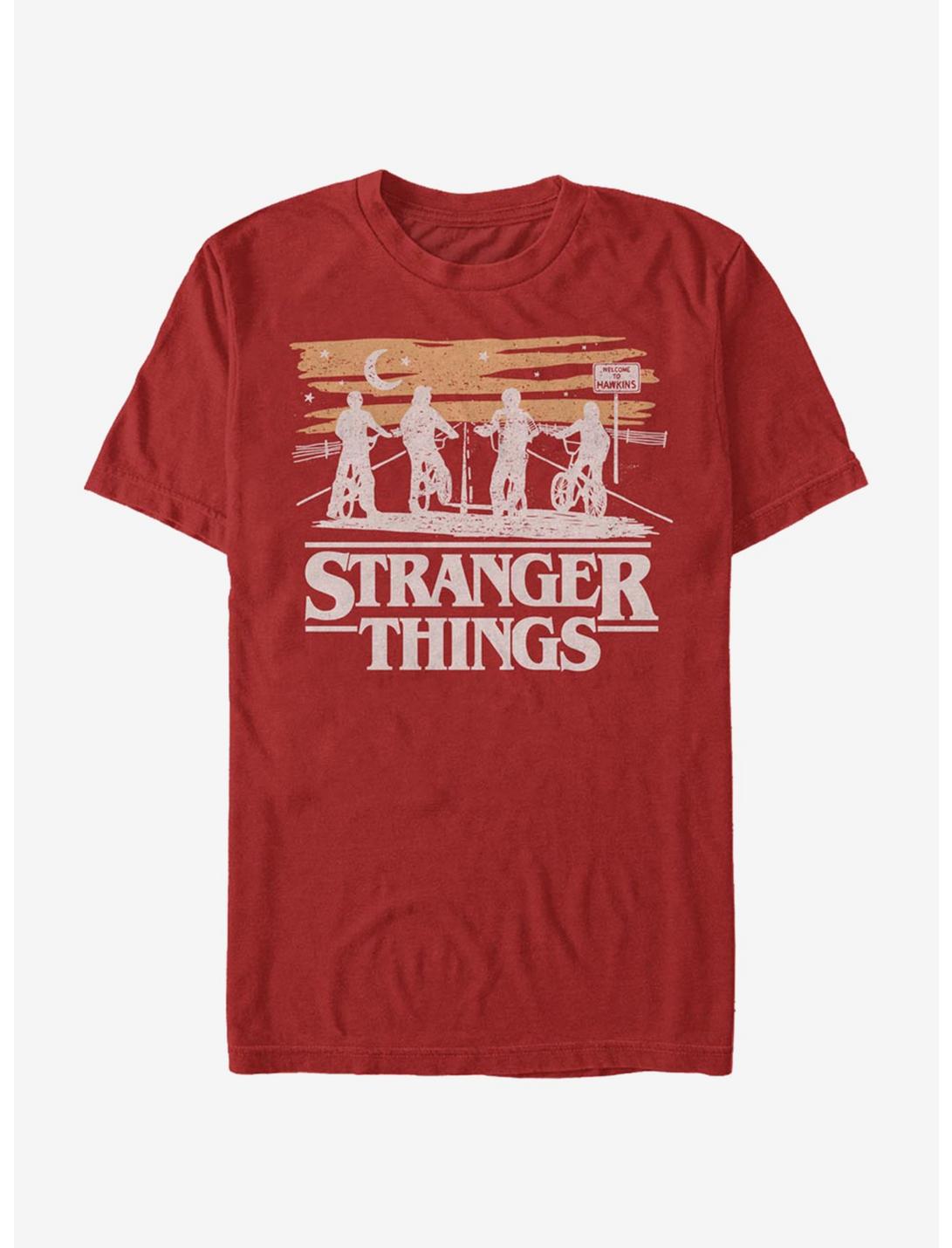 Stranger Things Jank Drawing T-Shirt, RED, hi-res