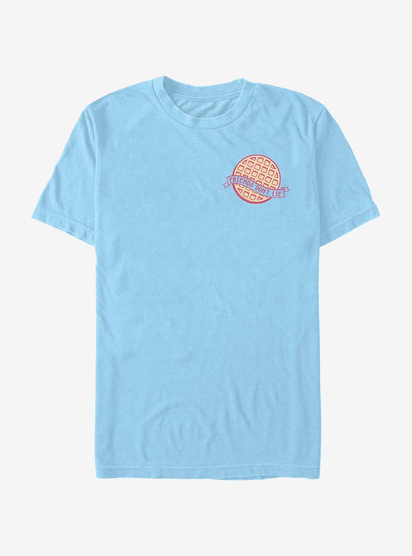 Stranger Things Waffle Pocket T-Shirt - BLUE | BoxLunch