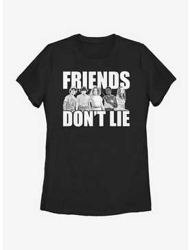 Stranger Things Cast Friends Don't Lie Womens T-Shirt, , hi-res