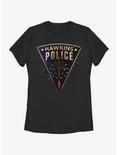 Stranger Things Hawkins Police Rats Womens T-Shirt, BLACK, hi-res