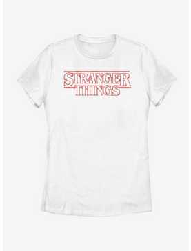 Stranger Things Neon Logo Womens T-Shirt, , hi-res