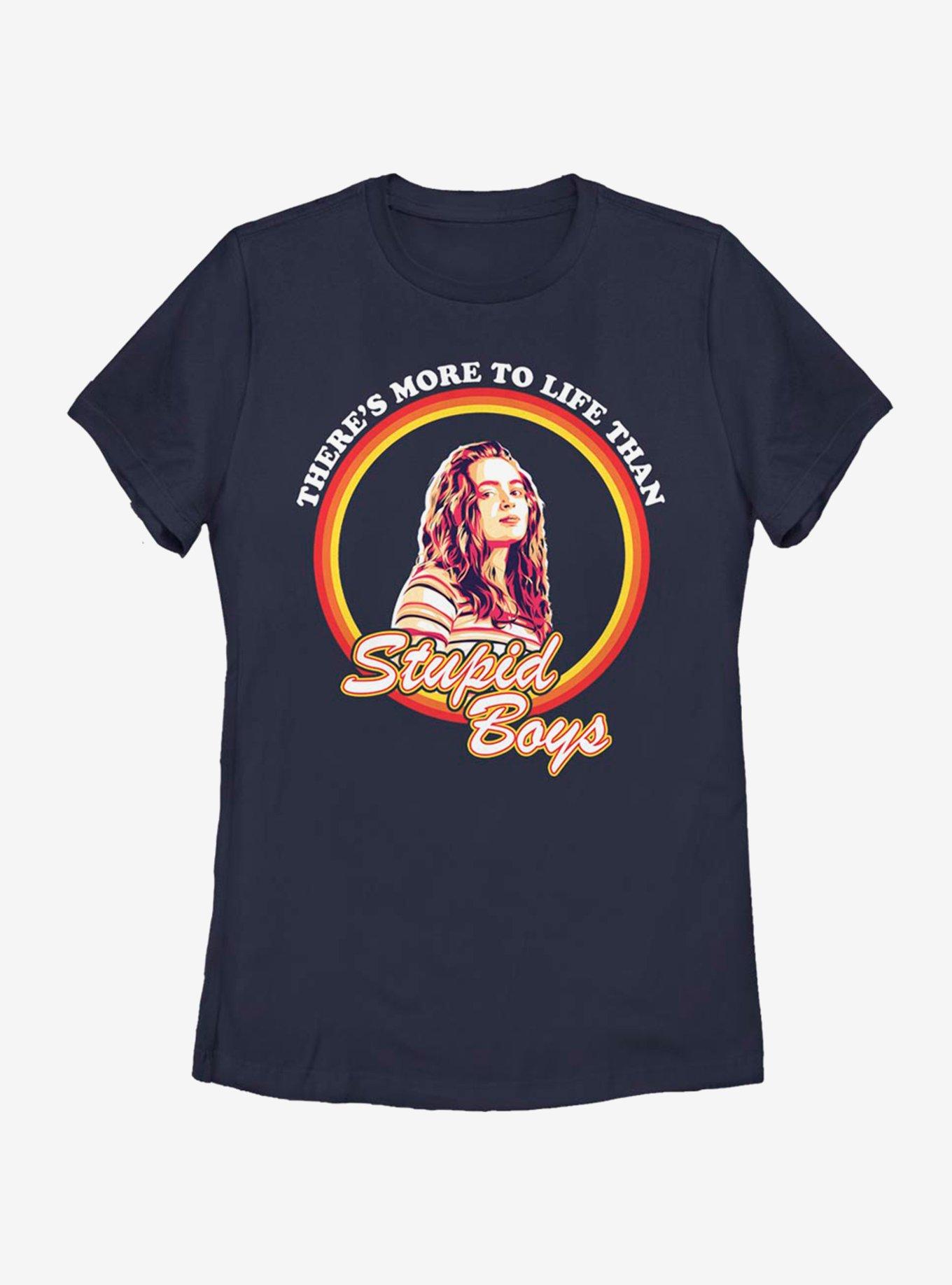 Stranger Things Stupid Boys Womens T-Shirt, , hi-res