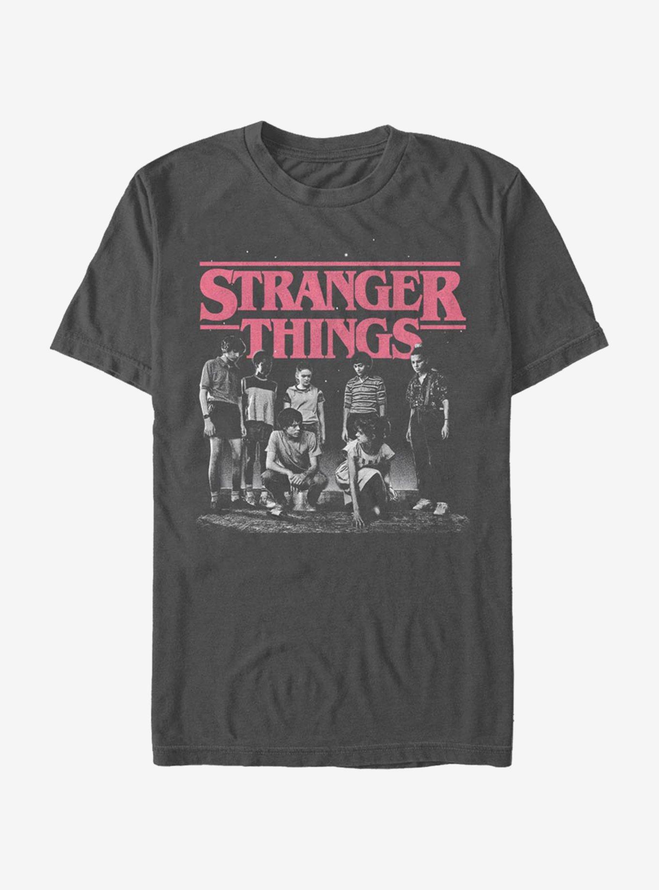 Stranger Things Fade T-Shirt, CHARCOAL, hi-res