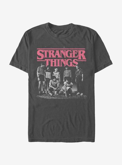 Stranger Things Fade T-Shirt - GREY | BoxLunch