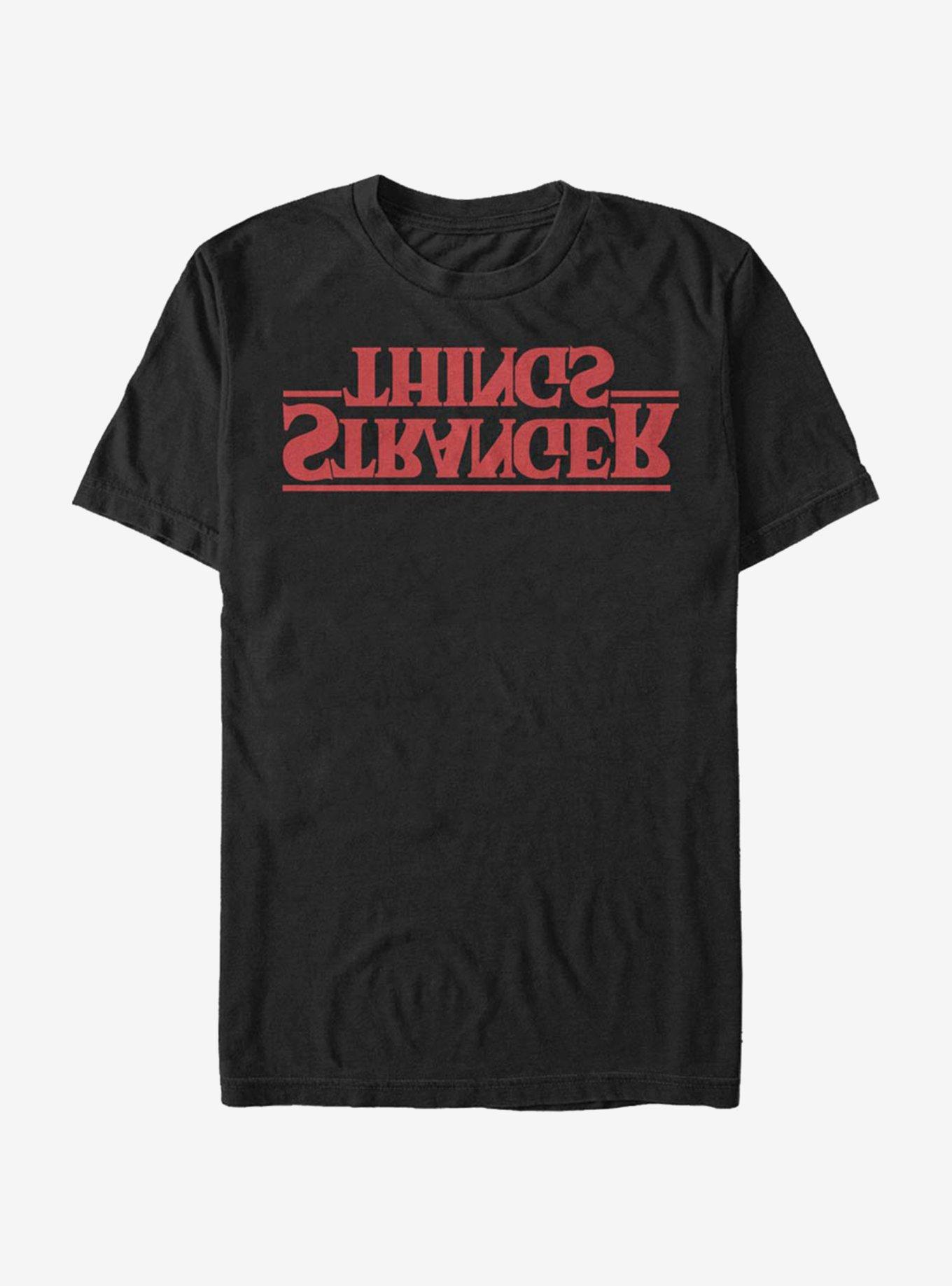 Stranger Things Upside Down Logo T-Shirt, , hi-res