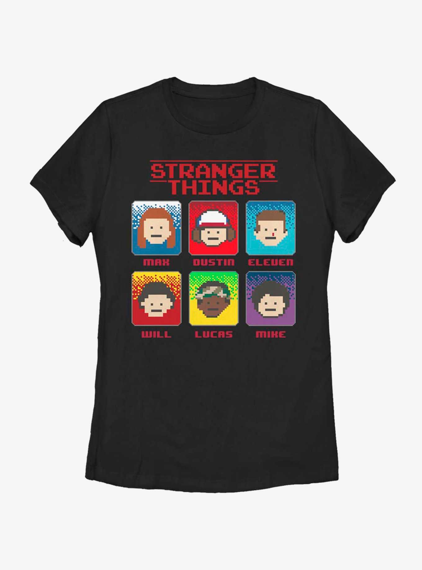 Stranger Things 8 Bit Stranger Womens T-Shirt, , hi-res