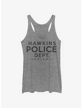 Stranger Things Hawkins Police Department Womens Tank Top, , hi-res