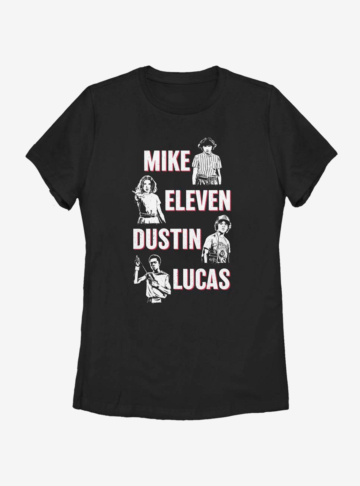 Stranger Things Cast Characteristic Womens T-Shirt, , hi-res